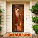 Transforma tu Puerta con JingleDoor – Cubierta Elástica Navideña