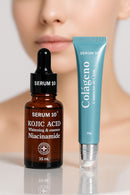 Compre 1 y Llévate 2 - Sérum 10 Ácido Kojic + Niacinamida + REGALO: Contorno de Ojos con Colágeno