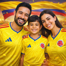 CAMISETA OFICIAL DE COLOMBIA: LA PASIÓN EN TU PIEL