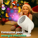 Proyector de Figuras Navideñas